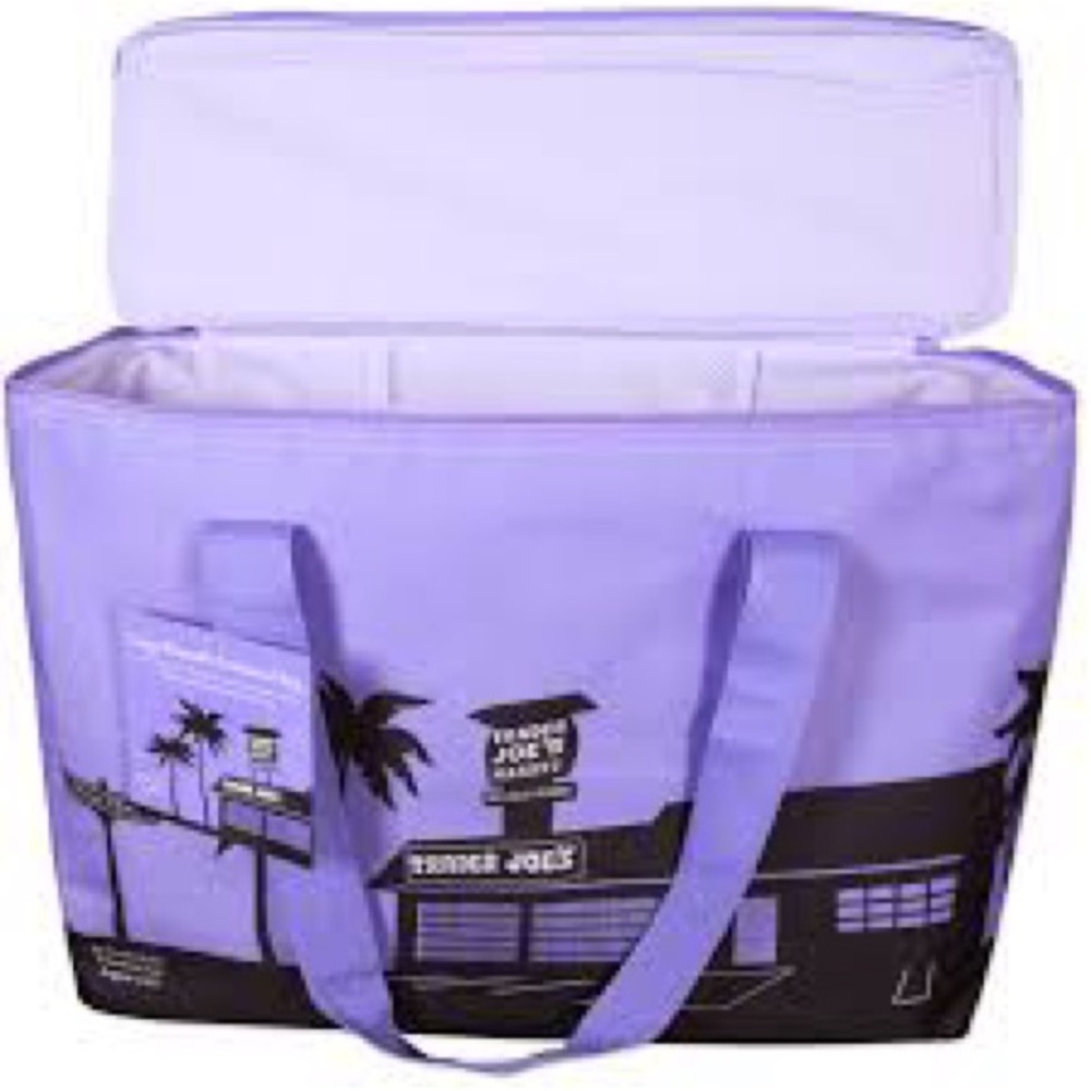 Trader Joe’s Mini Insulated Bag Easter Lavender 2025 NWT